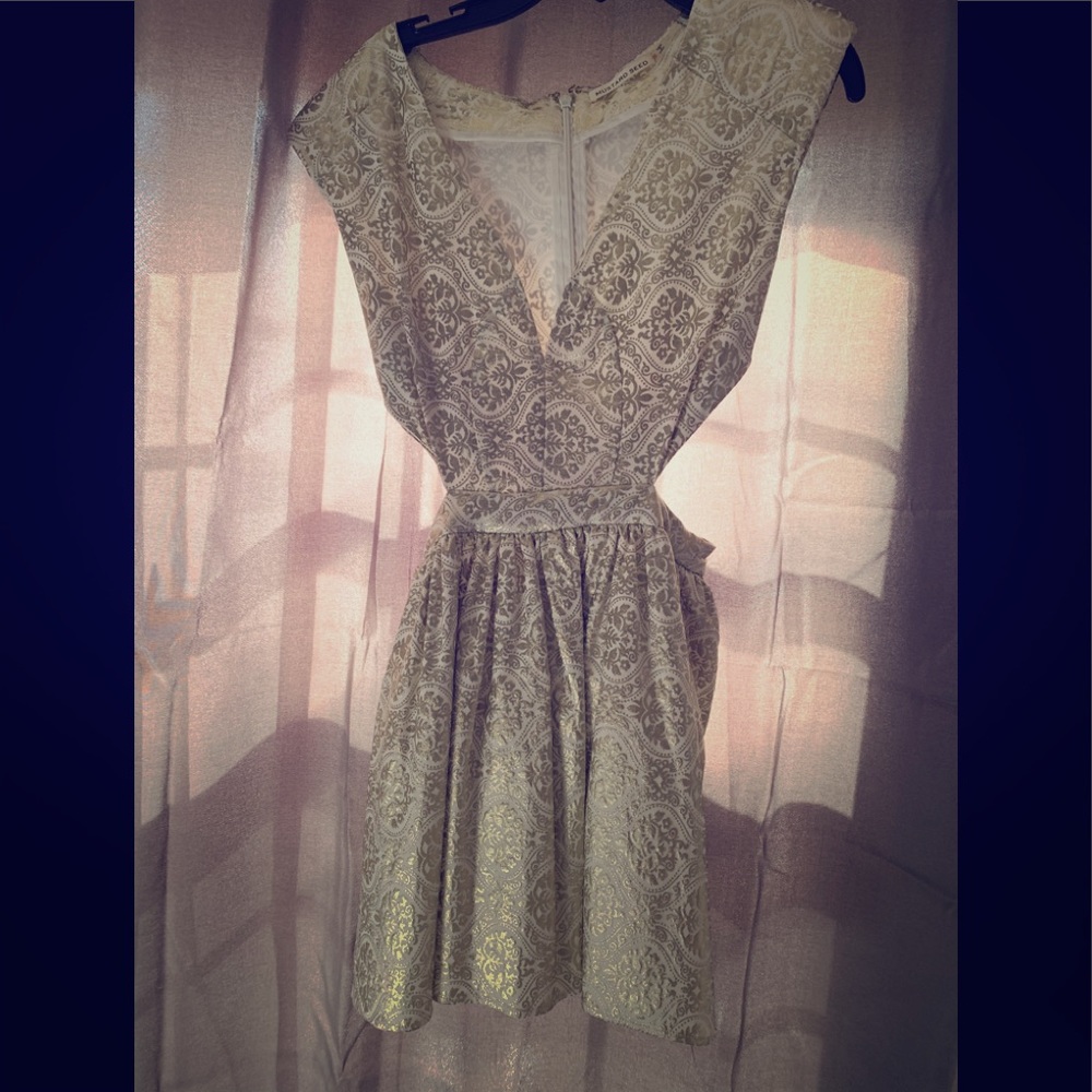 Skater puff dress